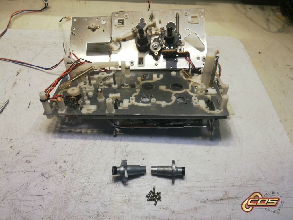 Nakamichi 1000ZXL - pinch roller and idler replacement