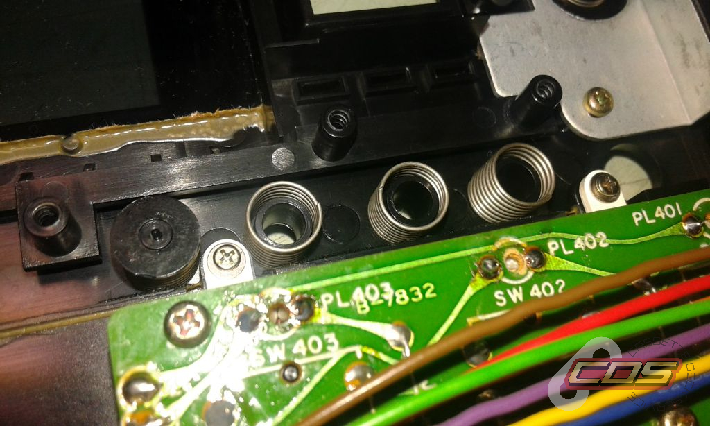 Nakamichi 682ZX - potentiometer and trimmer cleaning