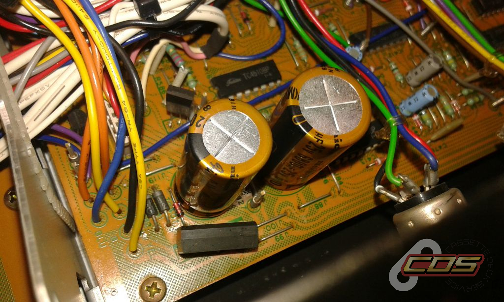 Nakamichi 682ZX - electrolytic capacitor replacement