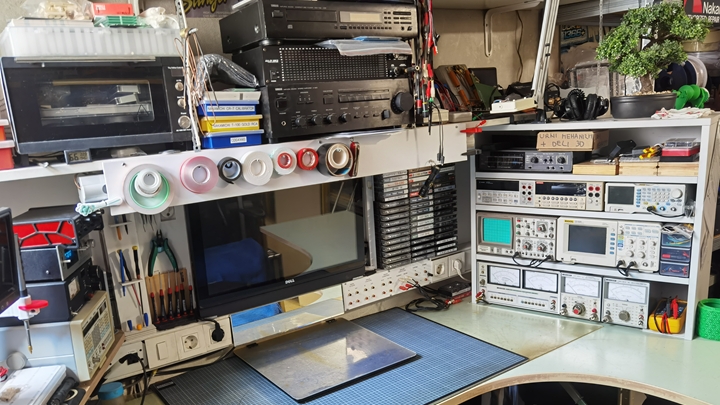 Cassette deck servicing