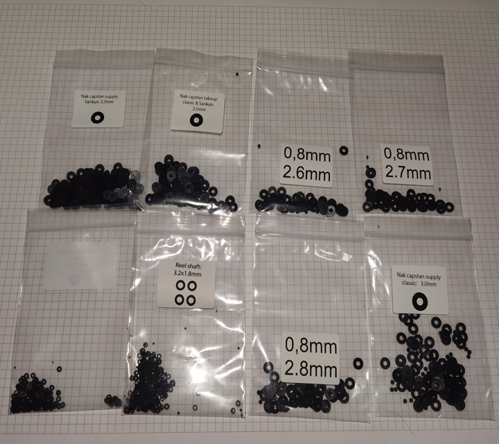 Set of Oil Stoppers