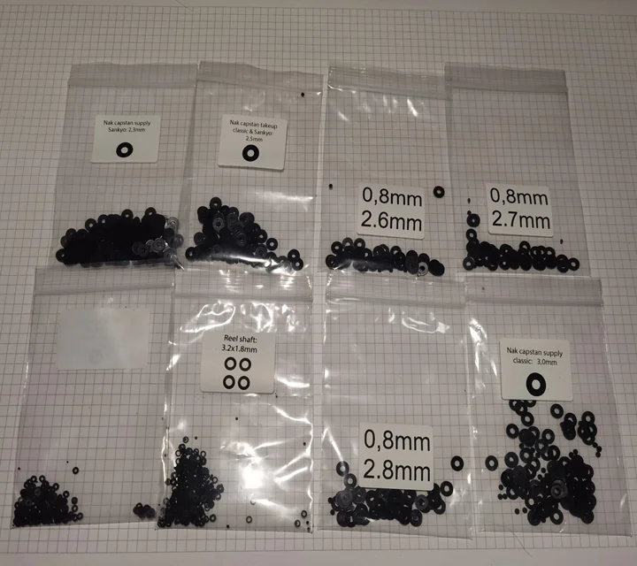 Set of Oil Stoppers